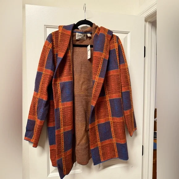 NWT Anthropologie Field Flower Sweater Coat